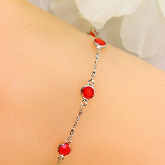 Minimalist Anklet, Sleek & Modern Design, Women’s Fashion, YC110453-A - Picture 1 of 10